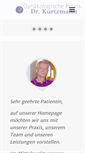 Mobile Screenshot of frauenarztpraxis-kurtzmann.de