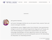 Tablet Screenshot of frauenarztpraxis-kurtzmann.de